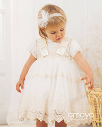 Short-Sleeved Baby Dress