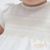 Embroidered Organza Children's Dress
