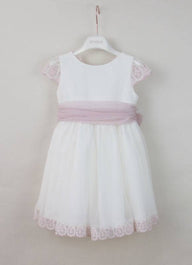 Tulle And Lace Children's Dress - Vera Rochi Boutique