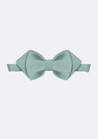 Plain Linen Bow Tie