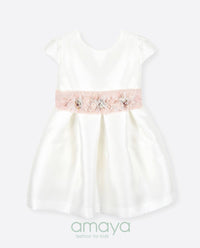 Children's Mikado Dress - Vera Rochi Boutique