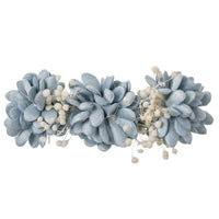 Hair Clip With 3 Flowers Elia And Gypso - Vera Rochi Boutique