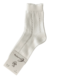 Open Socks In Perle Thread - Vera Rochi Boutique