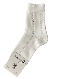 Open Socks In Perle Thread - Vera Rochi Boutique