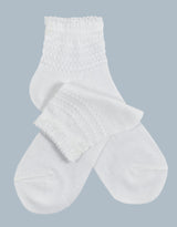 32227 PERLE THREAD SEMI-GRAVED SOCKS