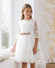 513020MF CHILDREN'S DRESS IN TULLE