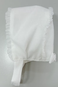 582033 BABY ROMPER IN EMBROIDERED ORGANZA