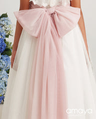 587000LZ TULLE COMMUNION BOW