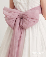 587000LZ TULLE COMMUNION BOW