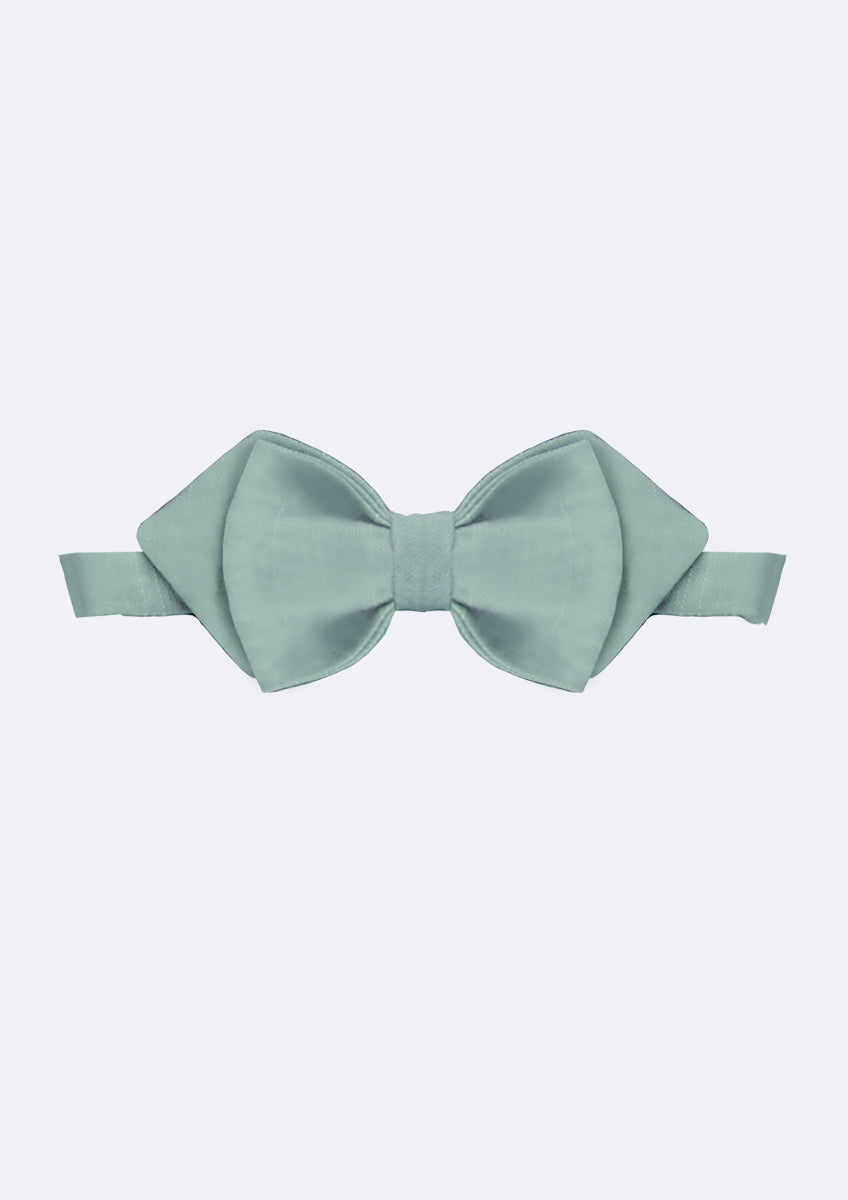 591580 PLAIN LINEN BOW TIE