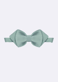 591580 PLAIN LINEN BOW TIE