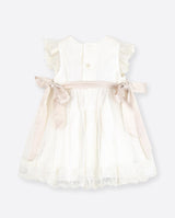 CHRISTENING DRESS IN TULLE - Vera Rochi Boutique