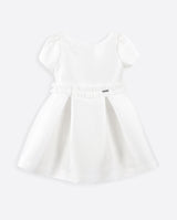 593428 CHILDREN'S DRESS IN MIKADO