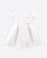 593428 CHILDREN'S DRESS IN MIKADO