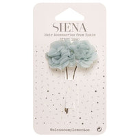Pack Of 2 Chiffon Flowers 61 Hair Pin - Vera Rochi Boutique