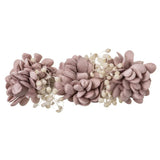 Hair Clip With 3 Flowers Elia And Gypso - Vera Rochi Boutique
