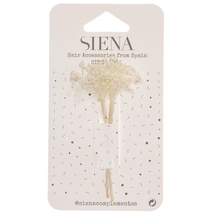 Pack Of 2 Mini Gypsophila Hair Pins - Vera Rochi Boutique