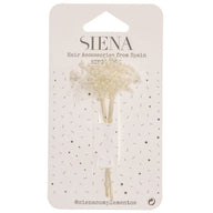 Pack Of 2 Mini Gypsophila Hair Pins - Vera Rochi Boutique