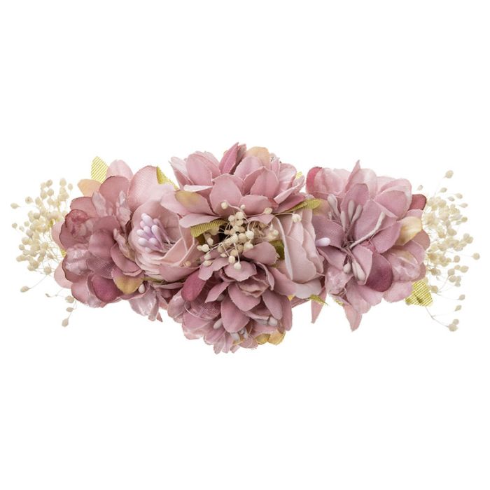 Kenya Flower Headpiece With Hair Clip - Vera Rochi Boutique