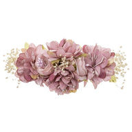 Kenya Flower Headpiece With Hair Clip - Vera Rochi Boutique