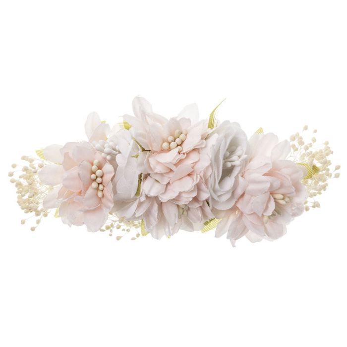 Kenya Flower Headpiece With Hair Clip - Vera Rochi Boutique
