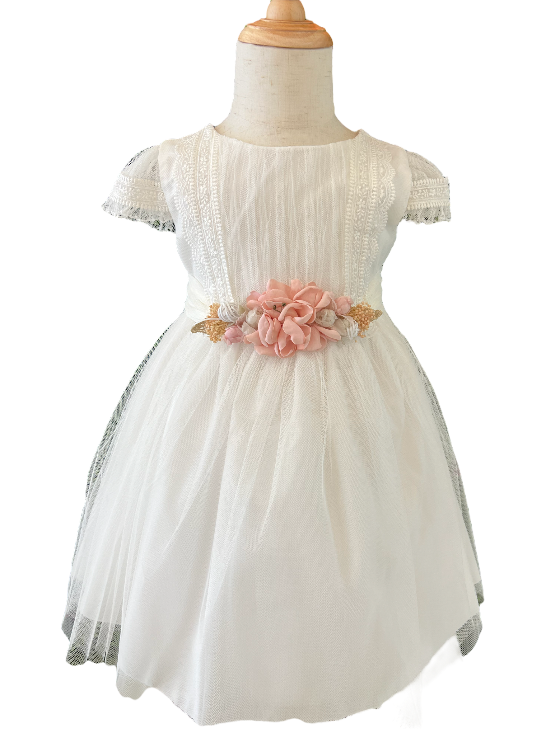 593421 CHILDREN'S DRESS IN TULLE