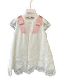 EMBROIDERED TULLE BABY - Vera Rochi Boutique