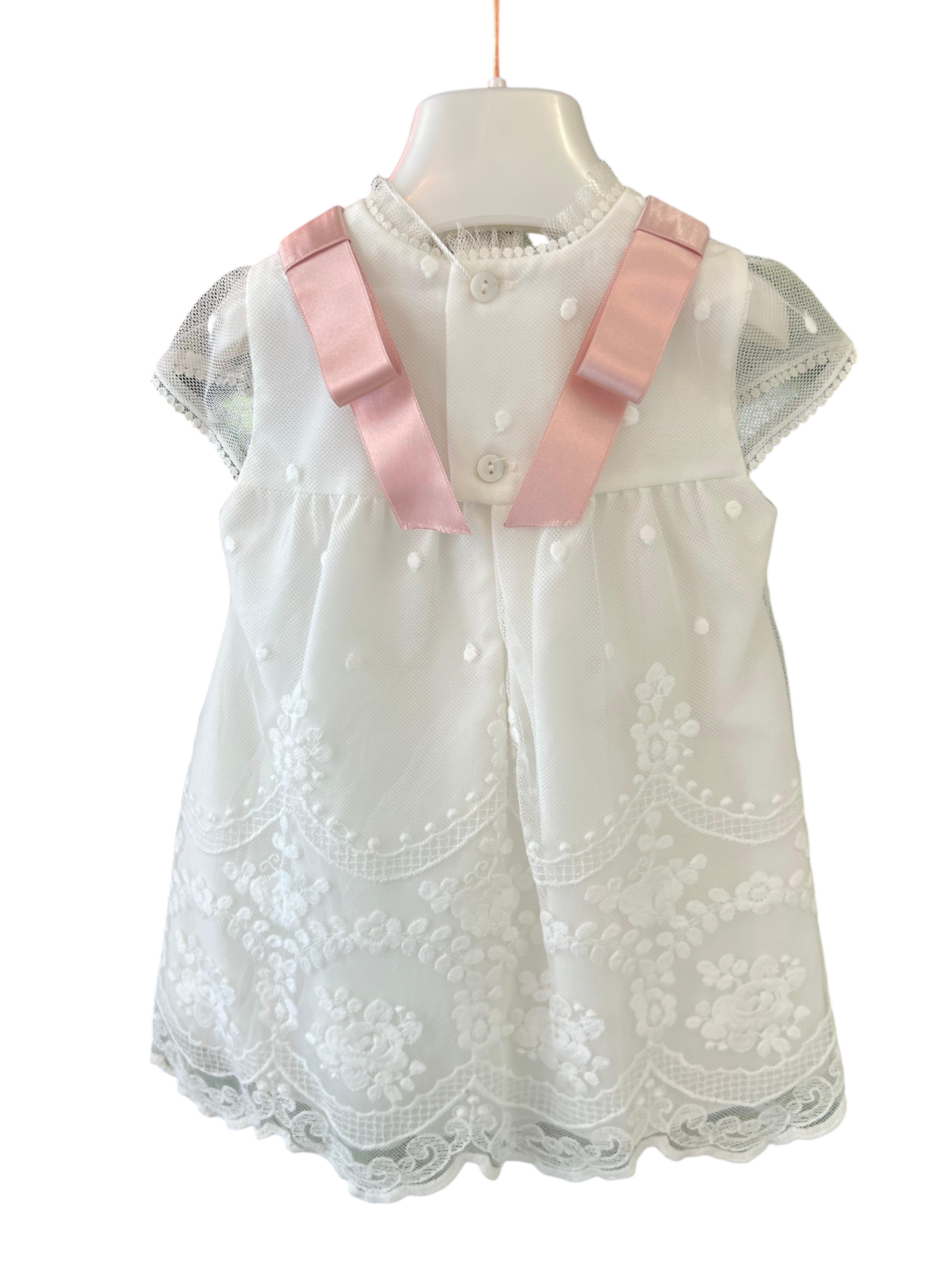 EMBROIDERED TULLE BABY - Vera Rochi Boutique