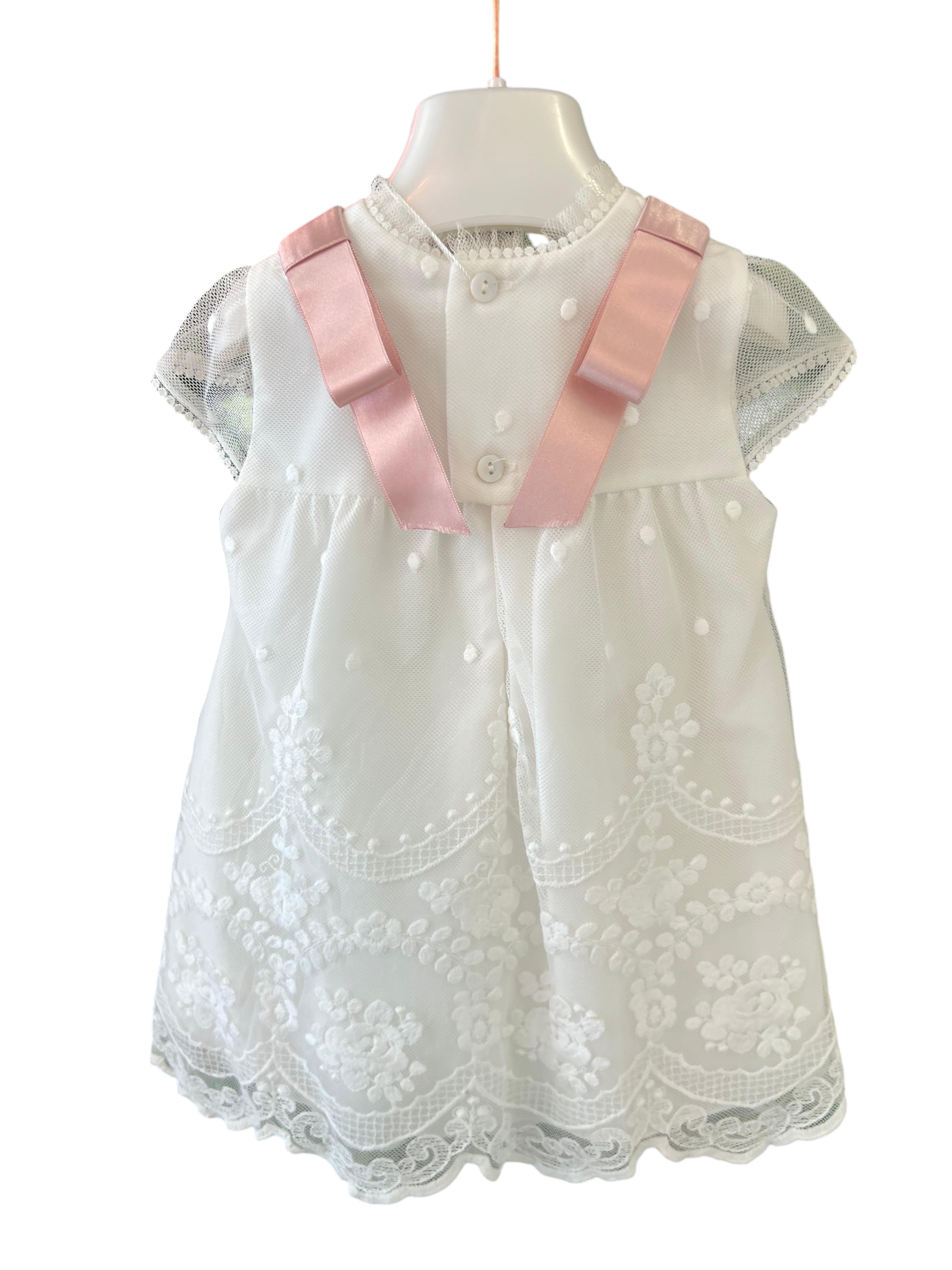 EMBROIDERED TULLE BABY - Vera Rochi Boutique
