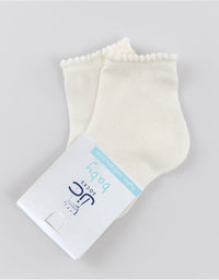 30922 Plain Perle Thread Socks