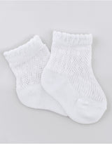 30935 Semi-openwork Perlé Thread Socks